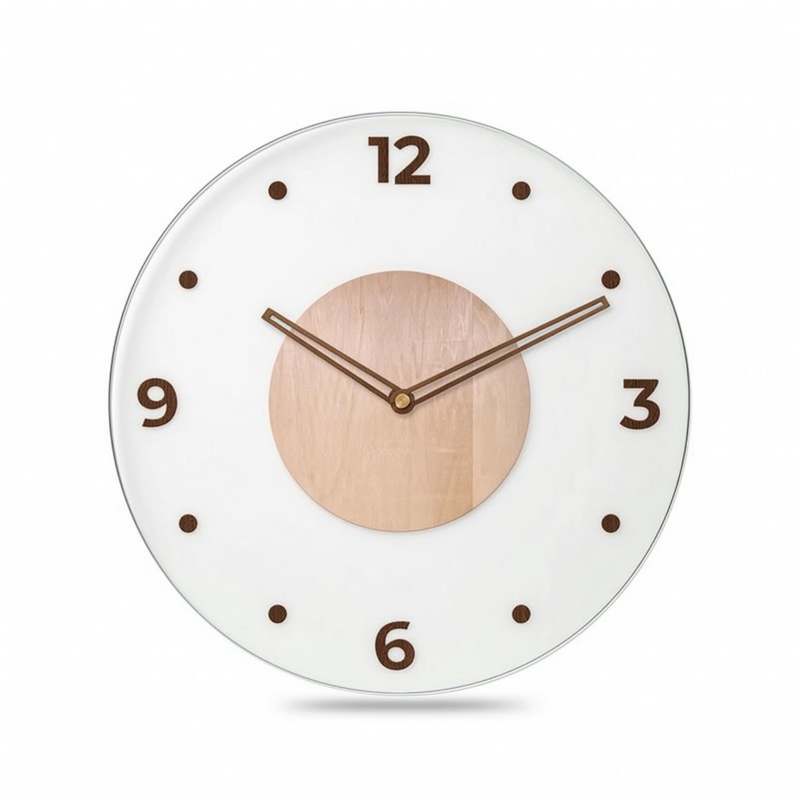 Orologio da Parete con Quadrante Acrilico Trasparente Orologio da Parete in Acrilico Rotondo per Ufficio, style to 1, 40 Cm