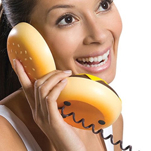 image for Hamburger Phone Hamburger Cheeseburger Burger Phone Telephone IN JUNO(
