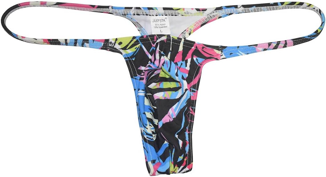 OROCOJUCO Sexy Men's Posing Micro Bikini Thong Underwear Slim Cut Swim G-string Hipster Tangas