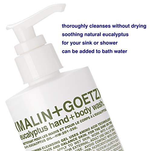 MALIN+GOETZ Hand + Body Wash – natural hydrating soap, cleansing and purifying for all skin types, prevents stripping or irritation on sensitive skin. Cruelty-free. Beauty Care - Image 3