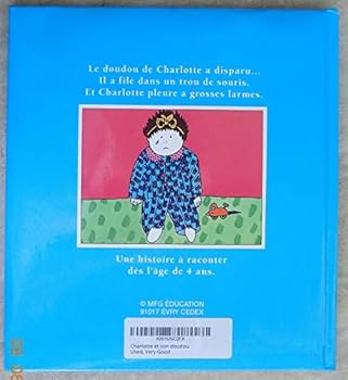 Hardcover Charlotte et son doudou Book