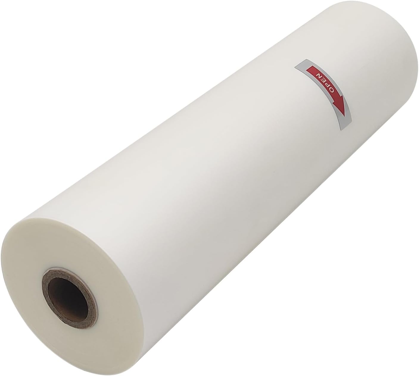 INTSUPERMAI 656' x12.6'' Matte Laminating Film, Soft Touch, 1 Core, 1.4 Mil BOPP Thermal Lamination Film, Glue-Based Hot Laminating Film for Printed Protection