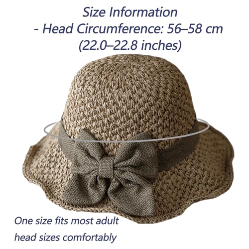Sombrero de crochet para mujer con ala estrecha miniatura 7