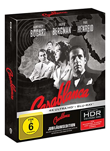 Casablanca (Ultimate Collector’s Edition) – 4K Blu-ray (UHD + Blu-ray Disc)
