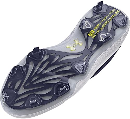 Under Armour Tênis masculino Yard Low Mt Baseball Cleat, Azul