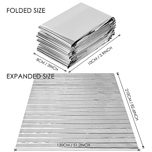 Plant Growth Mylar Films High Reflective Mylar Film Garden Greenhouse Covering Foil Sheets For First Aid Blanket Growth Room Camping Simple Tent,82.6 X 51.2 Inch(6 Pieces) #TOP1