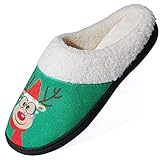 Material interior: Pantuflas forradas de vellón. El cómodo forro de felpa calma tus pies en las frías noches de otoño e invierno
