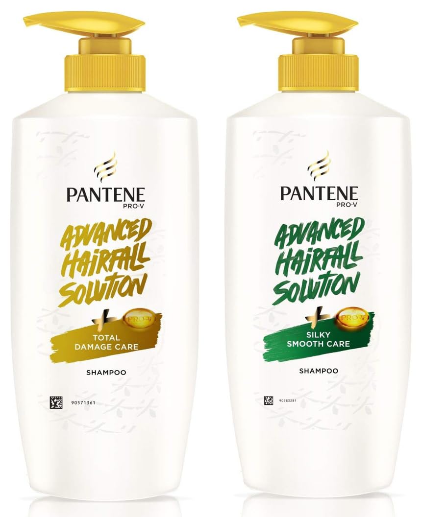 Buy Pantene Advanced Hairfall Solution, Damage & Silky Smooth Care Shampoo, 1.3Litre, With ProVitamins to reduce hairfall Online at Low Prices in India - Amazon.in
