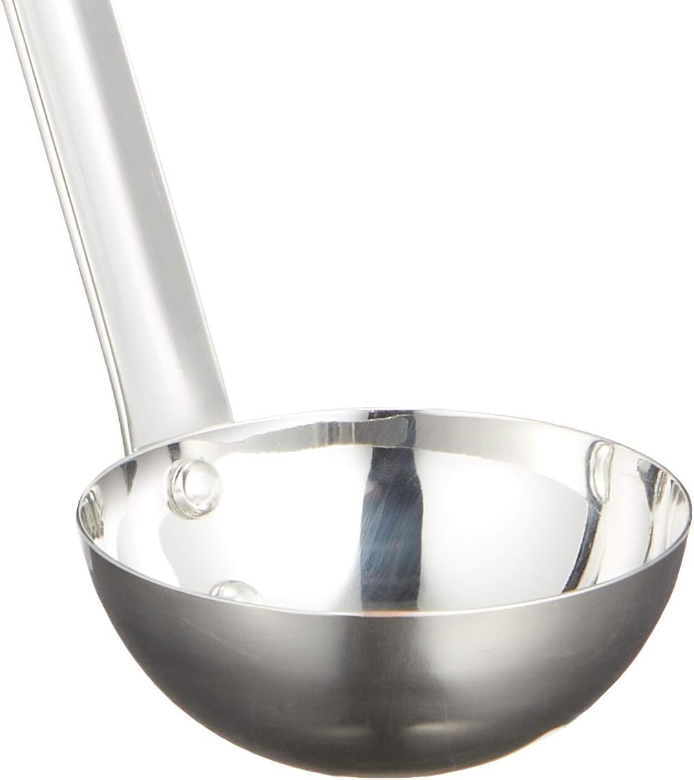 Gyokodo BLC37040 Soup Ladle, 1.4 fl oz (40 cc), 18-8 Stainless Steel, Japan