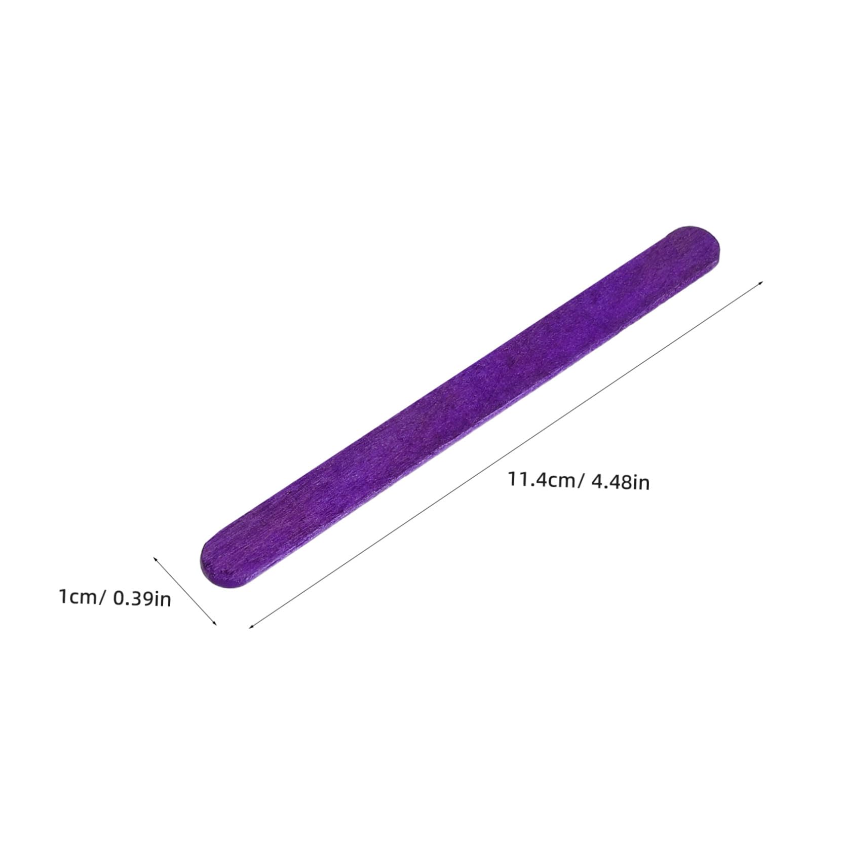 Palitos 500 de Madera de Colores para Infantiles, Manualidades Piezas | Material de Madera, Reutilizables y No Tóxicos, para Proyectos Escolares y Aula, Ayudan a Motricidad Fina