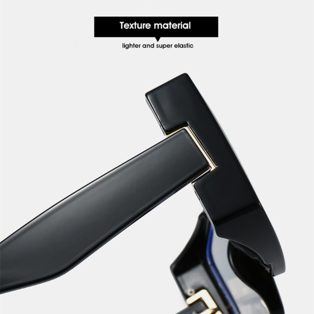 Thick Square Glasses Advanced Simple Fashion Punk Glasses