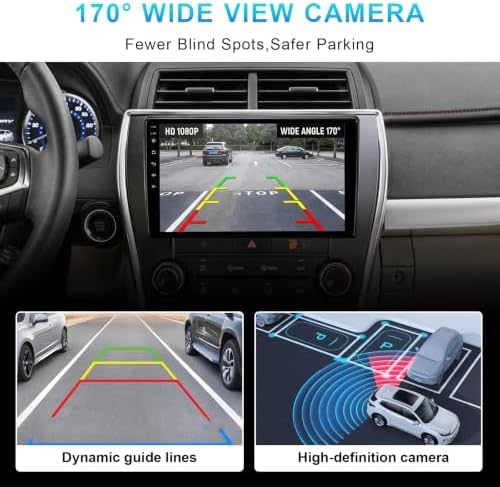 8Core 4+64GB Android 13 Car Radio Stereo for Toyota Camry 2015-2017 — 사진 5