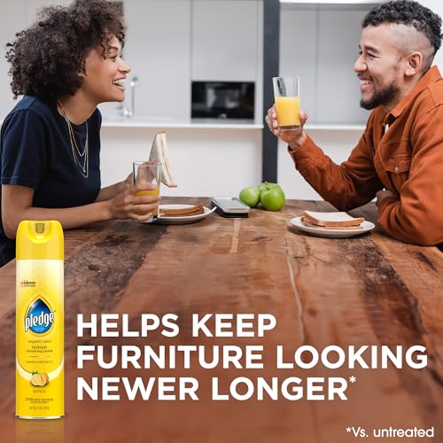 Pledge Enhancing Polish Spray Lemon