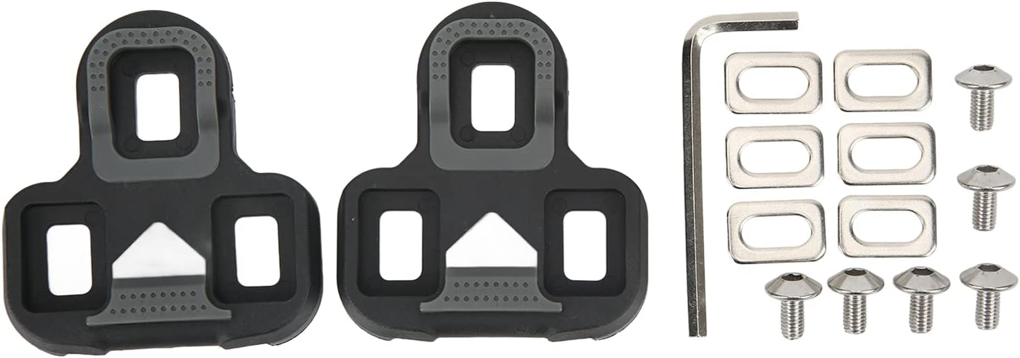 Pilipane Anti Slip Bicycle Pedals Lock Cleats High Hardness Road Mountain Bike Shoes Cleats Locking Plate Splint
