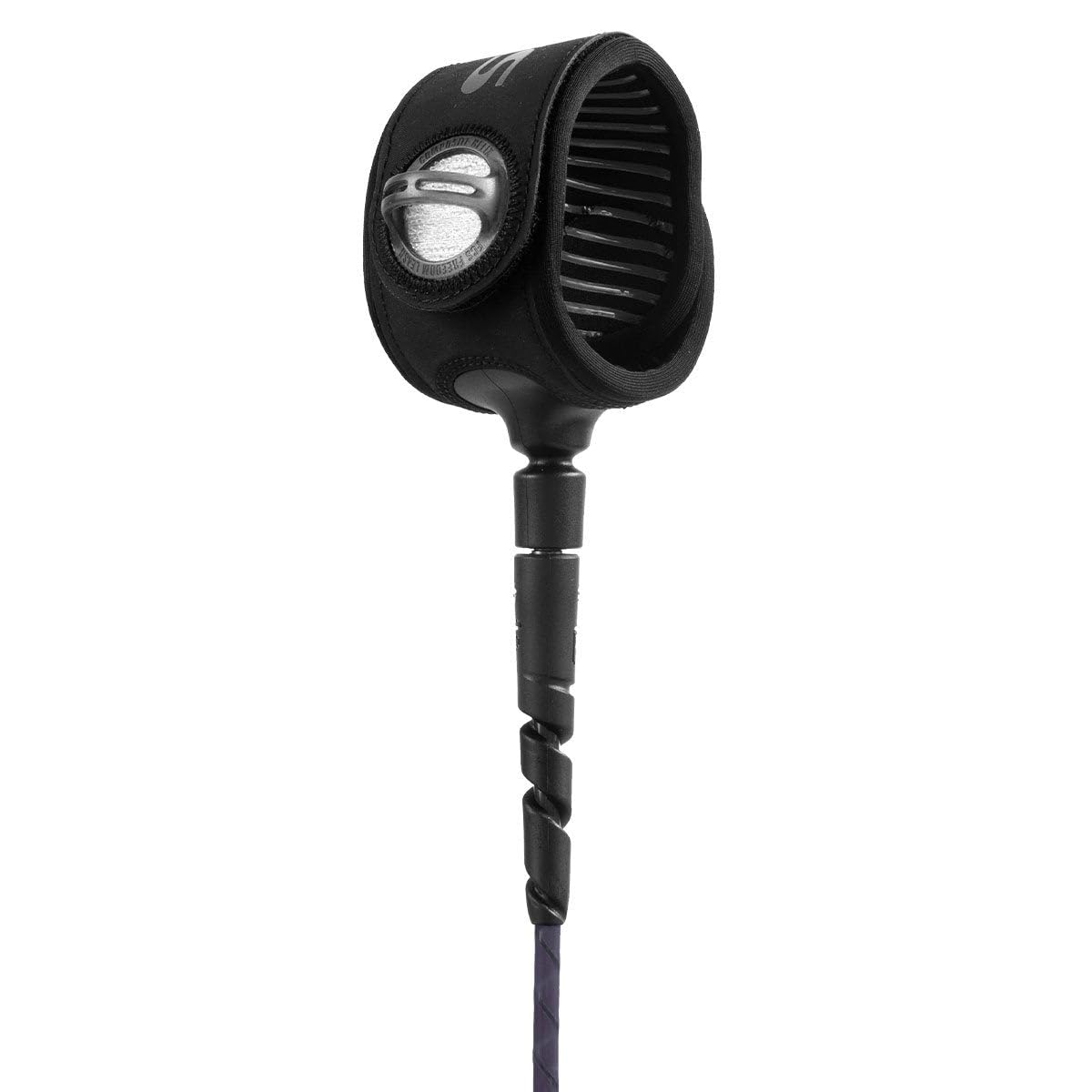 FCS Freedom Helix All Round Surf Leash (Smoke, 6')