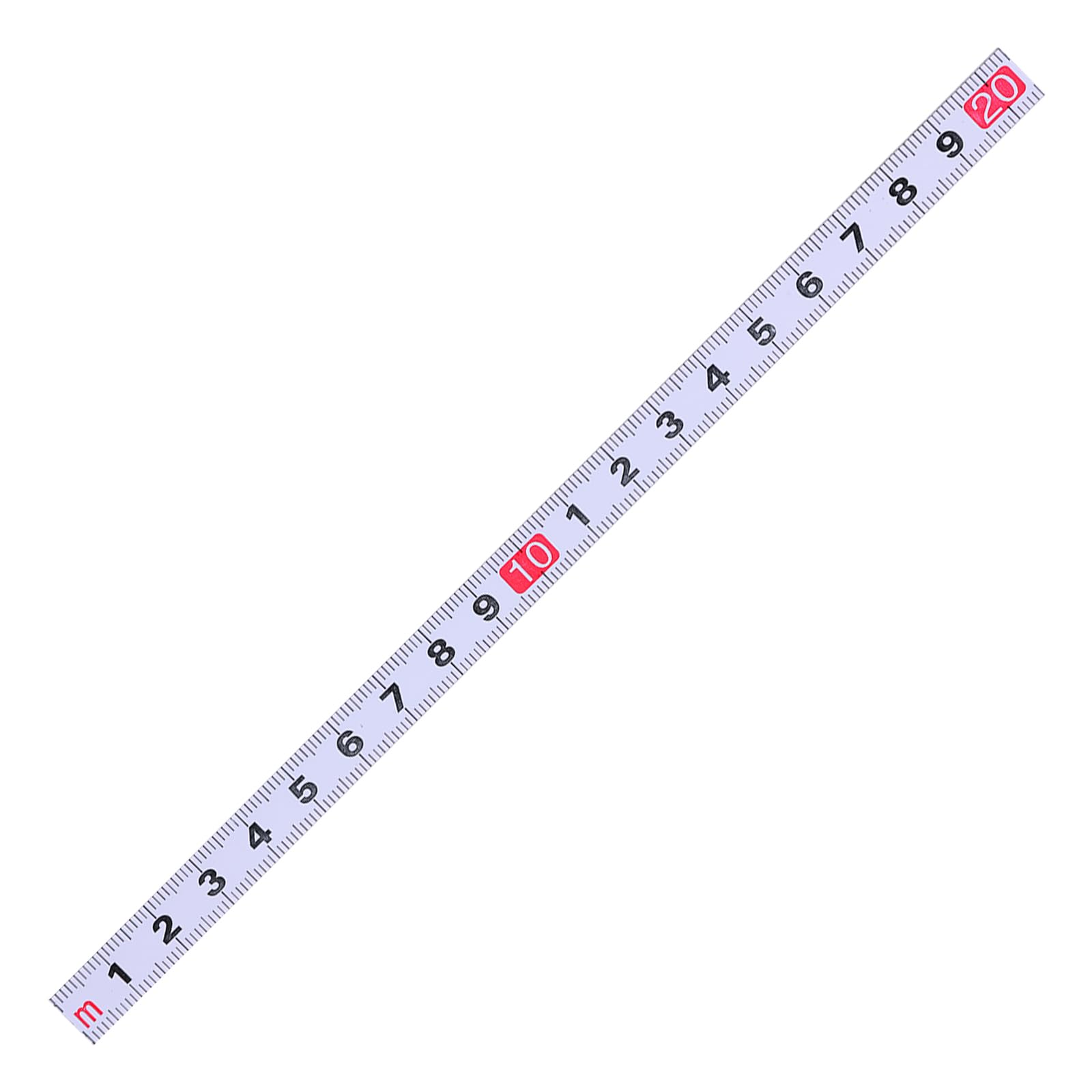 Precisions Measuring Tape 10mm Width Adhesive Backing Tape Measure for Stability in Educational & Environment Sticky Ruler