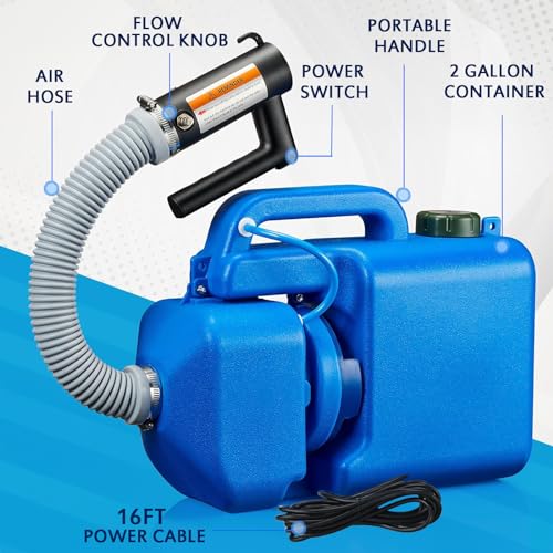 Lonyeon 8L Electric Ulv Cold Fogger Machine With Backpack Mist Atomizer, Adjustable Flow Rate thumb #7
