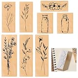 【Hochwertige Materialien】Diese stempel geburtstag bestehen aus hochwertigem Holz und Gummi, die langlebig und wiederverwendbar sind. Die glatte Oberfläche der stempel holz sorgt dafür, dass sie sicher und angenehm zu verwenden sind.