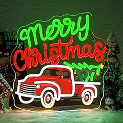 A-Merry Christmas Pickup Truck
