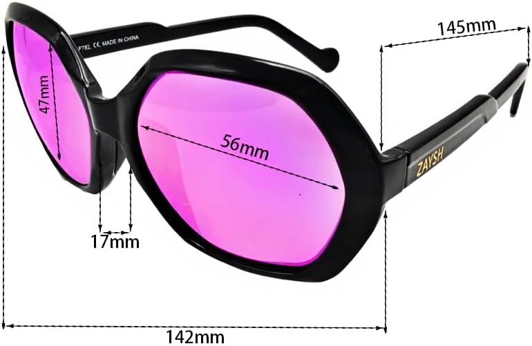 Unisex Square Polarized Sunglasses — Lightweight Frame TR90 Frame UV400Polaroid Lenses - Image 4