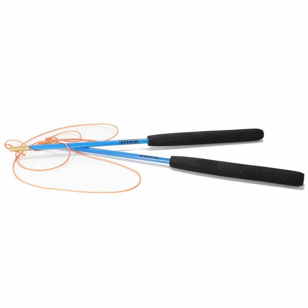 Zeekio Fiberglass Diabolo Sticks (Blue)