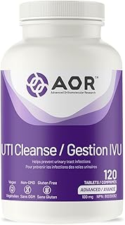 AOR - UTI Cleanse - 120 Tablets - Cranberry Juice Powder with D-Mannose