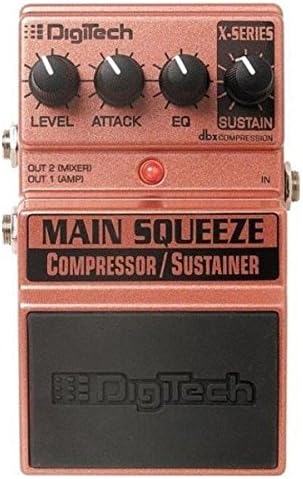 Digitech XMS Main Squeeze Compressor/Sustainer Guitar Pedal