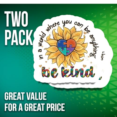 Imán Decorativo Be Kind 5 pulgadas - Pack x2 miniatura 5