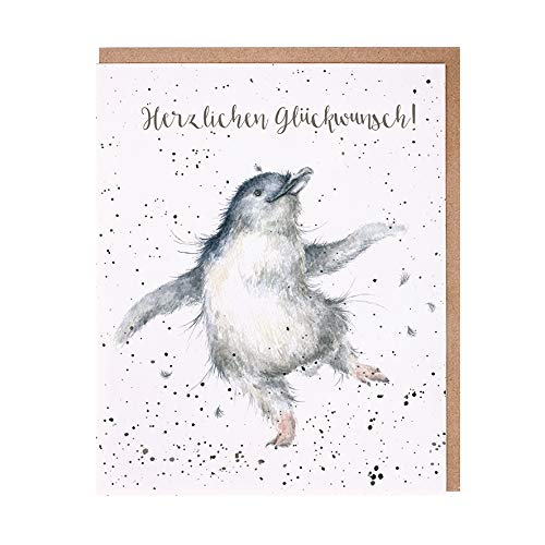 Wrendale Designs Biglietto d'auguri con pinguino
