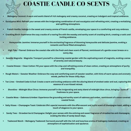 Coastie Candle Co Rough Waters (Sweater Weather) 8Oz Scented Candle #TOP7