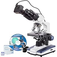 Algopix Similar Product 15 - AmScope 40X2500X LED Binocular