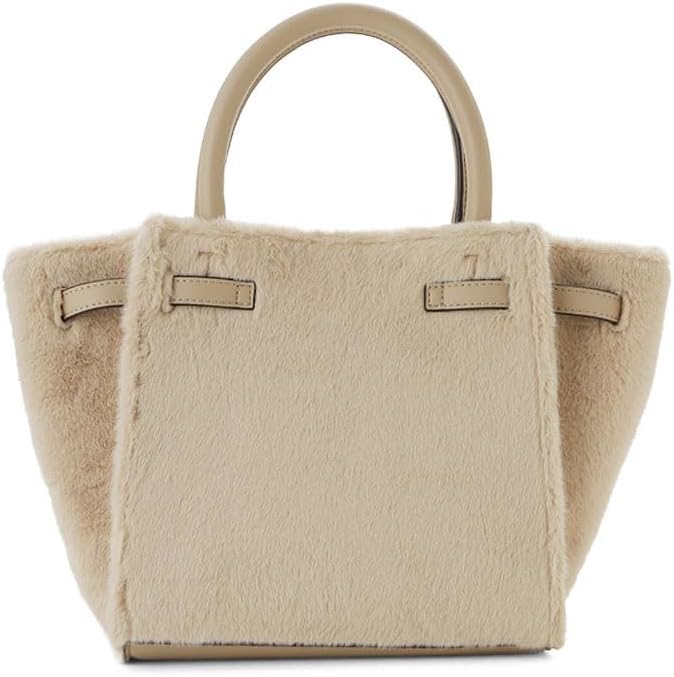 Mira Owen 09WGB264515 Women's LBEG F Front Belt Small Eco Fur Bag image 4