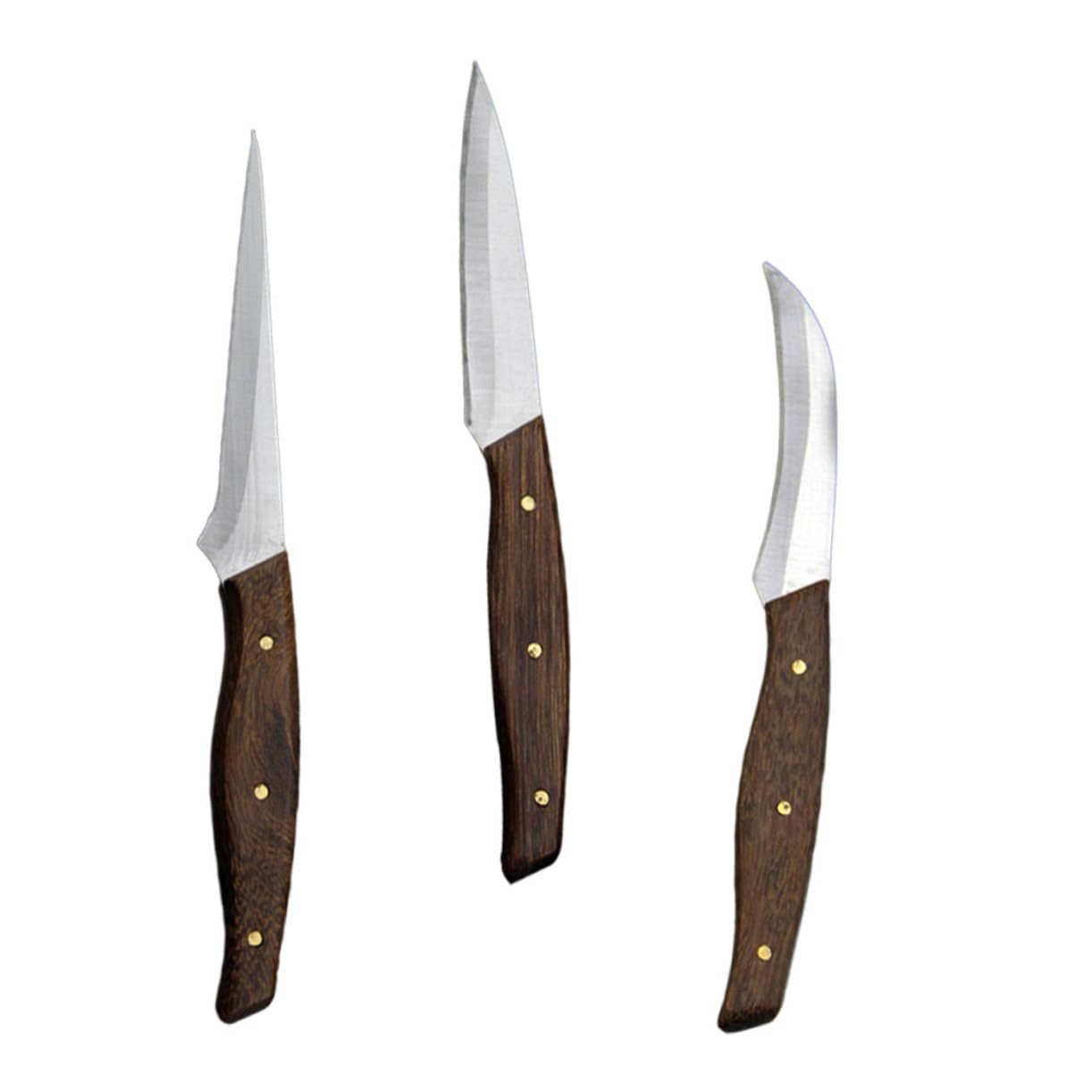 Ciieeo 1 Set Stainless Steel Fruit Carving Knives Professional Cutters for Beautiful Fruit Shapes and Easy to Use