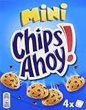 Chips Ahoy! Minis- Galleta con gotas de chocolate, 160 g - [pack de 4] - [confezione da 4]