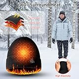 Zoom IMG-2 cappello riscaldato inverno per uomo Zoom IMG-2 cappello riscaldato inverno per uomo