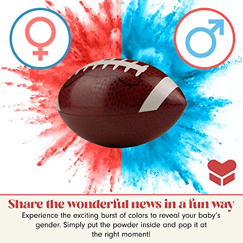 HelloBump – Kit de bola para revelar o sexo | Não tóxico|Suprimentos para festa em equipe rosa ou az