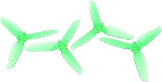 Shanrya Propellers, Quick Release Propellers Easy to Disassemble and Assemble Durable Press and Quick Release Design for Compatible with FPV Combo Drone(Green)