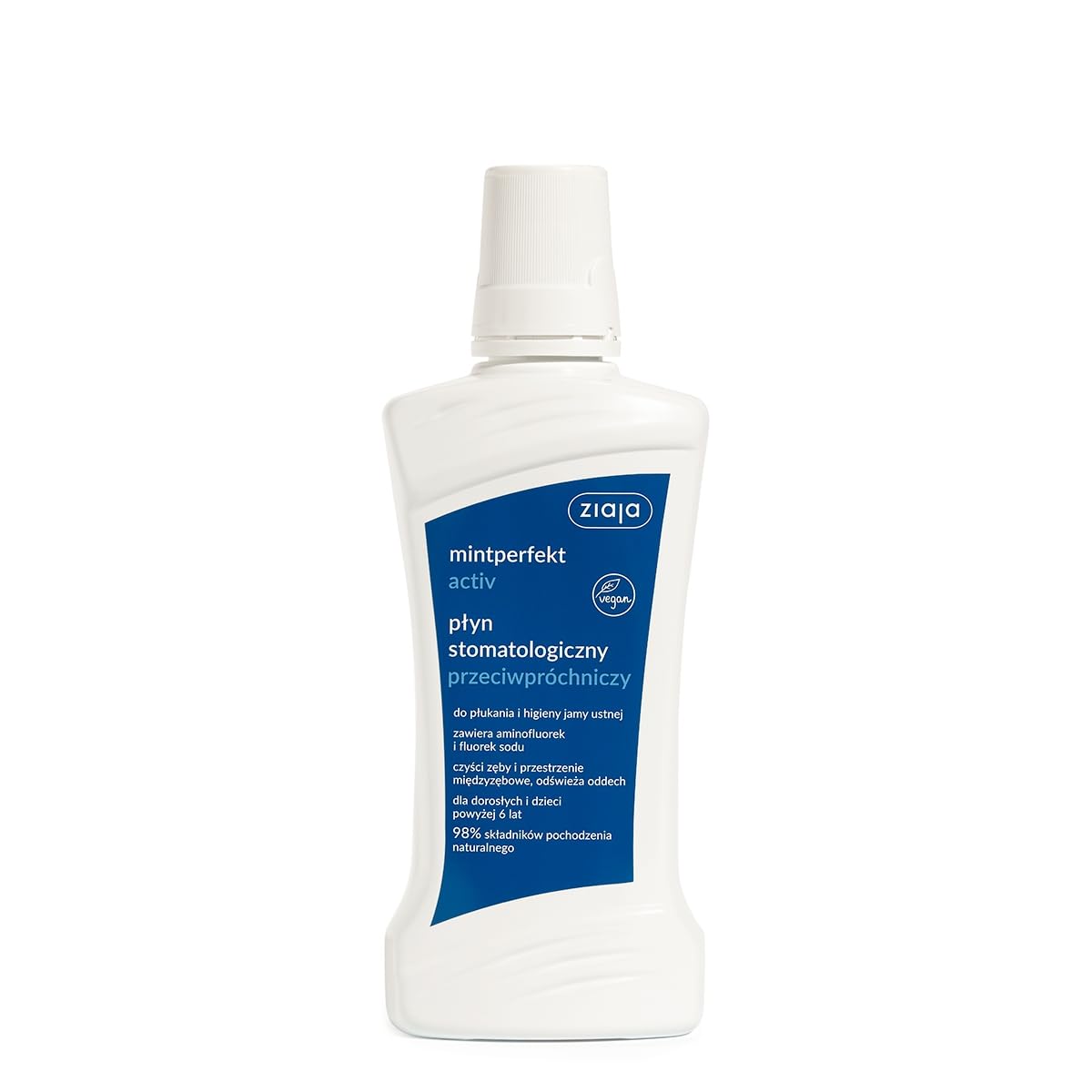 Ziaja Mintperfect Active Anticaries Mouthwash 500Ml