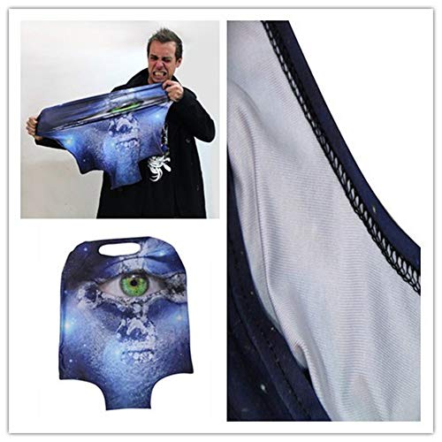 Bigcardesigns Blue Butterfly Luggage Covers Apply to 26-30 Inch Travel Suitcase L4