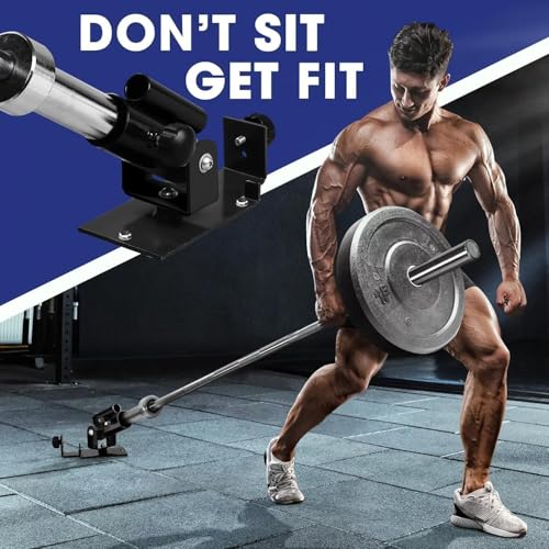 Image of TYB T-Bar Row Attachment Landmine Handle - 360 Swivel Landmine Attachment for Barbell for Full-Body Workout in Home Gym - Deadlifts Squats Landmine Stand (T-Bar Row Platform)