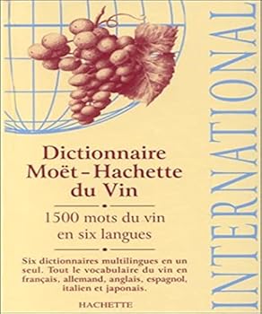 Hardcover Dictionnaire Moet-Hachette Du Vin International [French] Book