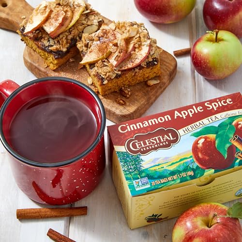 Celestial Seasonings 48876 Cinnamon Apple Spice Herbal Tea thumb #5