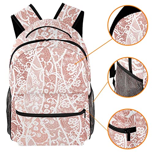 Sac à dos en dentelle robuste avec porte-bouteille intégré pour voyage - 3