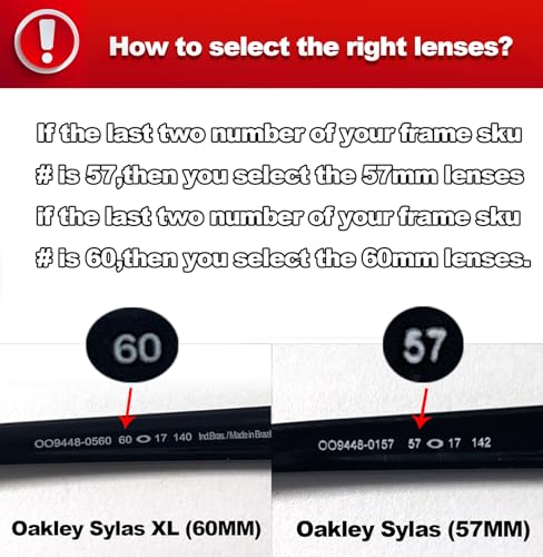 Image of Polarized Replacement Lenses for Oakley Sylas XL Sunglasses OO9448