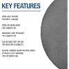 Mercer Industries 447080 Floor Sanding Screen Disc, 10 Pack, 20, Grit 80