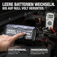 NOCO GENIUS10 10A 6V/12V Autobatterie-Ladegerät & Erhaltungsladegerät – Ansicht 3