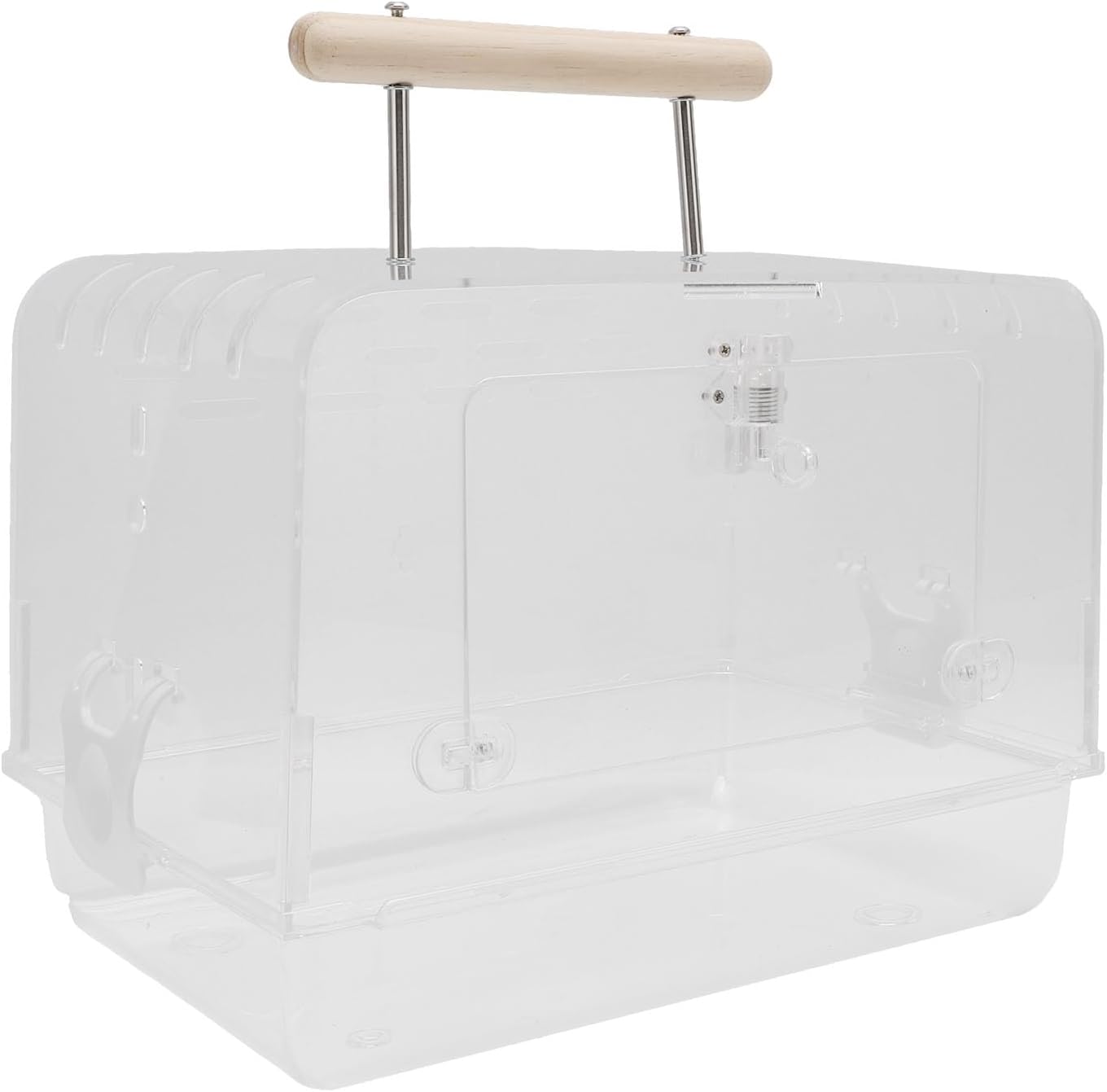 Hamster Carrier CAGE Portable Spacious Acrylic Travel CASE for Small Animals