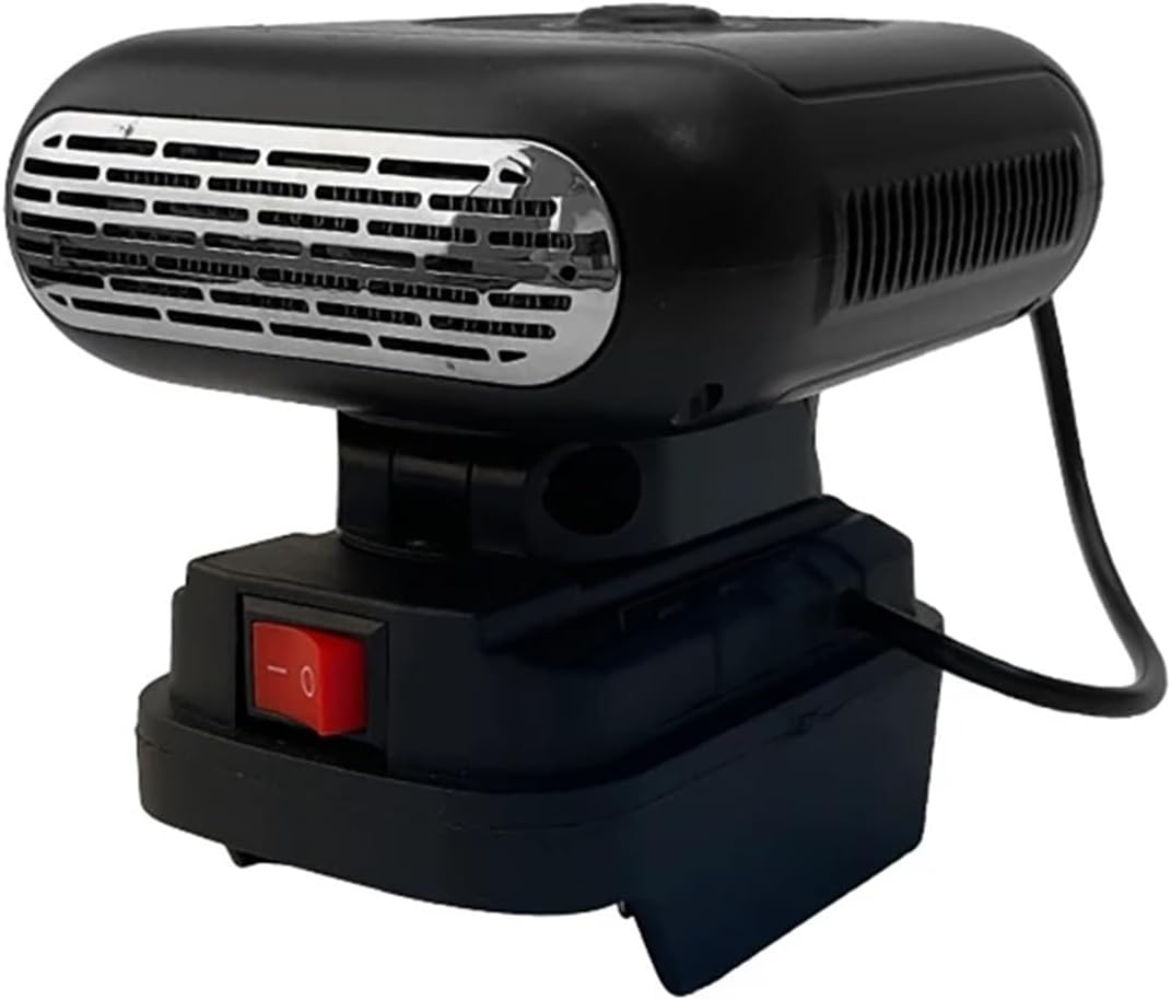 Calefactor Eléctrico Portátil para Auto con Ventilador y Desempañador