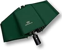 Guarda-Chuva UV Automático 8 Varetas, Proteção Solar UPF 50+, Sistema Anti-vento, Blackout