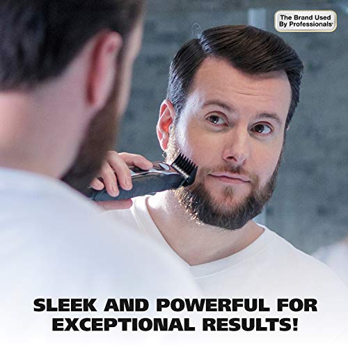 Wahl USA Lithium Ion Total Beard Trimmer for Men with 11 Guide Combs for Easy Trimming, Detailing, & Grooming &ndash; Model 9888